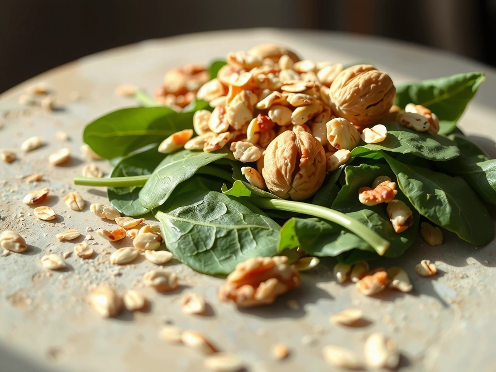 Textuur van verse basisvoeding